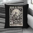 Read In Peace Skeleton Book Lover Bookworm Book Pillowcase Read In Peace Skeleton Book Lover Bookworm Book Pillowcase