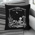 Read In Peace Skeleton Reading Book Halloween Bookish Pillowcase Read In Peace Skeleton Reading Book Halloween Bookish Pillowcase