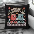 Reading Book Lover School Librarian Hooray It's Library Day Pillowcase Reading Book Lover School Librarian Hooray It's Library Day Pillowcase