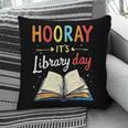 Reading Books Bibliophile Hooray It's Library Day Pillowcase Reading Books Bibliophile Hooray It's Library Day Pillowcase