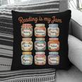 Reading Is My Jam Cute Jelly Jars Book Genres Pillowcase