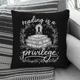 Reading Is A Privilege Vintage Reading Lover Books Pillowcase