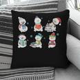 Reading Snowman Christmas Book Lovers Bookworm Librarian Pillowcase Reading Snowman Christmas Book Lovers Bookworm Librarian Pillowcase