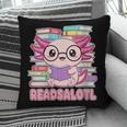Readsalotl Axolotl Reading Book Bookworm Pillowcase