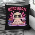 Readsolotl Pink Kawaii Axolotl Book Lover Reading Pillowcase Readsolotl Pink Kawaii Axolotl Book Lover Reading Pillowcase