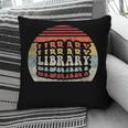 Retro Vintage Bookworm Library Shirt Book Lover Pillowcase