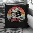 Retro Vintage FREADom Anti Ban Books Freedom To Read Pillowcase