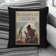 Robinson Crusoe Book Cover 1920 Pillowcase