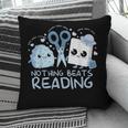 Rock Paper Scissors Nothing Beats Reading Book Lover Pillowcase