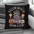 Salem Witch Book Club Bookish Halloween Raccoon Witchcraft Pillowcase