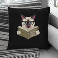 Siamese Cat Reading Book How To Train Your Human Humorous Pillowcase