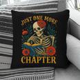Skeleton Read Book Just One More Chapter Floral Book Lover Pillowcase Skeleton Read Book Just One More Chapter Floral Book Lover Pillowcase