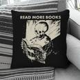 Skeleton Read More Books Pillowcase