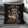Smut Reader Spicy Book Dark Romance I Like My Fictional Men Pillowcase