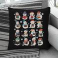 Snowman Reading Book Christmas Cozy Book Lover Bookish Pillowcase Snowman Reading Book Christmas Cozy Book Lover Bookish Pillowcase
