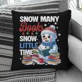 Snowman Winter Snow So Many Books Christmas Snow Little Time Pillowcase