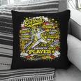 Softball Pitcher Best Traits Brave Retro Pop Comic Book Art Pillowcase Softball Pitcher Best Traits Brave Retro Pop Comic Book Art Pillowcase