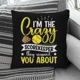 Softball Scorekeeper For a Score Book Keeper Pillowcase