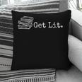 Stack Of Books Get Lit Book Reading Reader Pillowcase