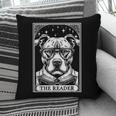 Tarot Card Vintage Pit Bull Pittie Dog Book Lover The Reader Pillowcase Tarot Card Vintage Pit Bull Pittie Dog Book Lover The Reader Pillowcase