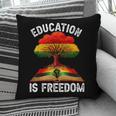 History Education Is Freedom Books Black History Pillowcase