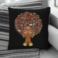 History Month Afro Book Lover Women Girls Librarian Pillowcase