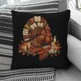 Turkey Reading Books Fall Season Thanksgiving Teacher Book Pillowcase Turkey Reading Books Fall Season Thanksgiving Teacher Book Pillowcase