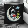 UFO Alien Astronaut Reading Book In Space Pillowcase UFO Alien Astronaut Reading Book In Space Pillowcase