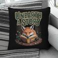 Unearth A Story Fox Reads a Book Pillowcase Unearth A Story Fox Reads a Book Pillowcase