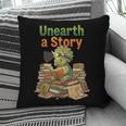 Unearth a Story Triceratops Dinosaur Reading Books Cute Dino Pillowcase Unearth a Story Triceratops Dinosaur Reading Books Cute Dino Pillowcase