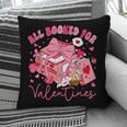 Valentine All Booked Book Coffee Coquette Bow Girl Women Pillowcase