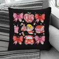 Valentine Cupid Coquette Pink Bow Apple Books Teacher Pillowcase