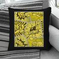 Varsity-Gold Yellow Comic Book University Varsity-Gold Pillowcase