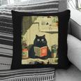 Vintage Japanese Cat Book Lovers Librarian Cat Dad Teacher Pillowcase Vintage Japanese Cat Book Lovers Librarian Cat Dad Teacher Pillowcase