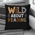 Wild About Reading Animal Bookworm Library Book Lover Reader Pillowcase