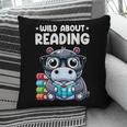 Wild About Reading Book Lover Hippo Pillowcase Wild About Reading Book Lover Hippo Pillowcase