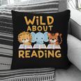 Wild About Reading Cute Animal Book Lover Kids Pillowcase Wild About Reading Cute Animal Book Lover Kids Pillowcase