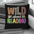 Wild About Reading Library Day Reading Books & Bookworm Pillowcase Wild About Reading Library Day Reading Books & Bookworm Pillowcase