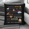 I Will Read Books On a Boat & Everywhere Reading Pillowcase