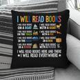 I Will Read Books On A Boat Fun Reading Lover Pillowcase