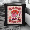 Women's Read Your Heart Out Groovy Bookish Valentine Day Women Girls Pillowcase Women's Read Your Heart Out Groovy Bookish Valentine Day Women Girls Pillowcase