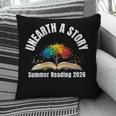 Women's Unearth a Story 2026 Summer Reading Program Tree Book Pillowcase