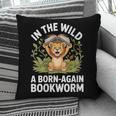 Women's Wild About Reading Book Reader Lion Zoo Animals Kids Pillowcase Women's Wild About Reading Book Reader Lion Zoo Animals Kids Pillowcase