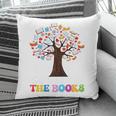 100 Days In The Books Reading Teacher 100th Day Of School Premium Tri-Blend Pillowcase