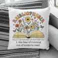 Abibliophobia Wildflower Reading Bookworm Book Reader Pillowcase Abibliophobia Wildflower Reading Bookworm Book Reader Pillowcase