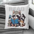 Animals Raccoon Reading Book Librarian Across America Kids Pillowcase