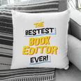 Best Book Editor Job Occupation Premium Tri-Blend Pillowcase