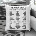 The Books Of The Bible Old And New Testament Complete List Pillowcase