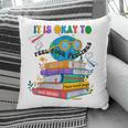 Books It's Okay To Be Kind Yellow Mental Health Day Kids Pillowcase