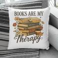 Books Are My Therapy Vintage Book Lover Daisy Art Pillowcase Books Are My Therapy Vintage Book Lover Daisy Art Pillowcase